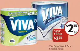 Foodworks Viva Paper Towel offer