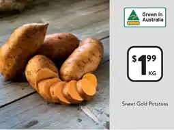 Foodworks Sweet Gold Potatoes offer