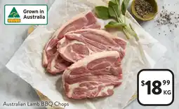 Foodworks Australian Lamb BBQ Chops offer