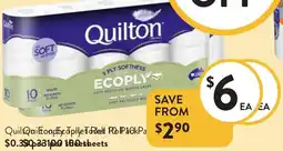Foodworks Quilton 3 ply softness ecoplys offer