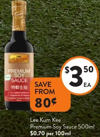Foodworks Lee Kum Kee Premium Soy Sauce offer