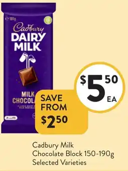 Foodworks Chocolate Block offer