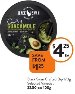 Foodworks Black Swan Crafted Dip offer