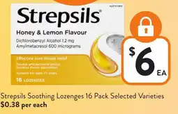 Foodworks Strepsils Soothing Lozenges offer