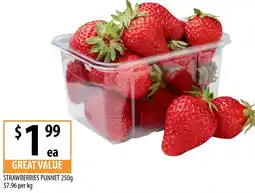 Supabarn Strawberries punnet offer