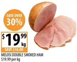 Supabarn Melosi double smoked ham offer
