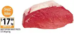Supabarn Beef topside roast offer