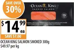 Supabarn Ocean king salmon smoked offer