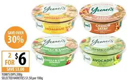 Supabarn Yumi's dips offer