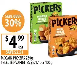 Supabarn Mccain pickers offer