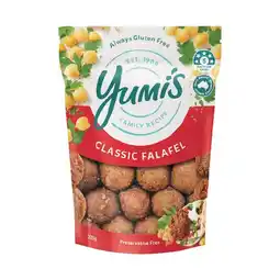 Woolworths Yumi’s Falafel Varieties 200-260g offer