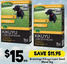 Drakes Brunnings Kikuyu Lawn Seed Blend offer