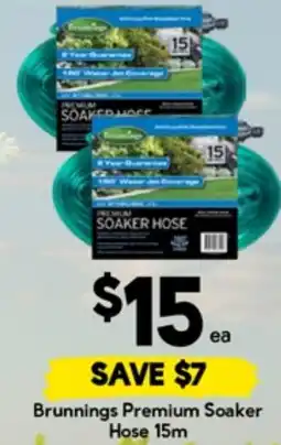Drakes Brunnings Premium Soaker Hose offer