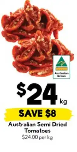 Drakes Australian Semi Dried Tomatoes offer