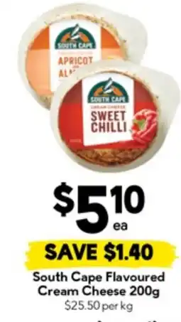 Drakes South Cape Flavoured Cream Cheese offer
