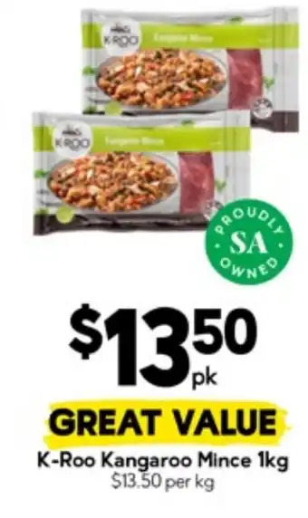 Drakes K-Roo Kangaroo Mince offer