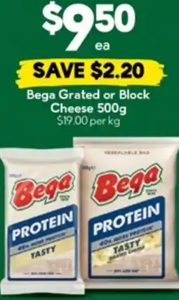 Drakes Bega Grated or Block Cheese offer