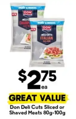 Drakes Don Deli Cuts Sliced or Shaved Meats offer