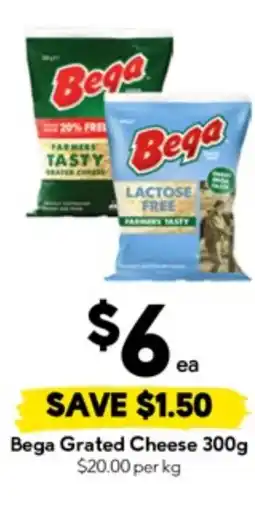 Drakes Bega Grated Cheese offer