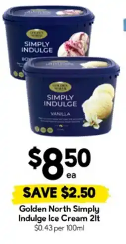 Drakes Golden North Simply Indulge Ice Cream offer