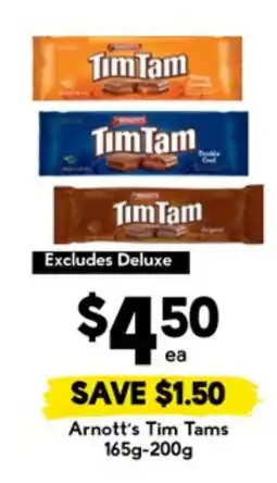 Drakes Arnott's Tim Tams offer
