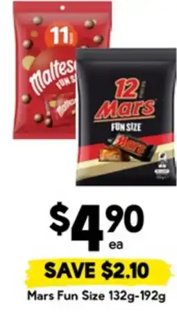 Drakes Mars Fun Size offer