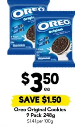 Drakes Oreo Original Cookies offer