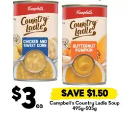 Drakes Campbell's Country Ladle Soup offer