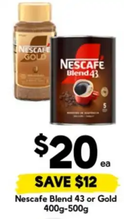 Drakes Nescafe Blend 43 or Gold offer