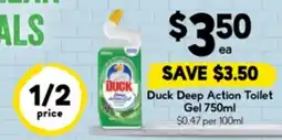 Drakes Duck Deep Action Toilet Gel offer