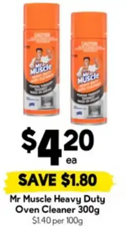 Drakes Mr Muscle Heavy Duty Oven Cleaner offer
