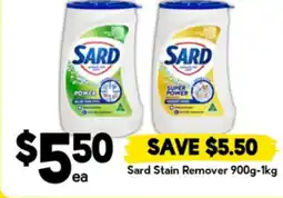 Drakes Sard Stain Remover offer