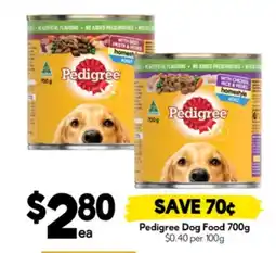 Drakes Pedigree Dog Food offer