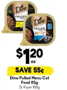 Drakes Dine Pulled Menu Cat Food offer
