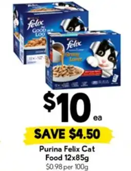 Drakes Purina Felix Cat Food offer
