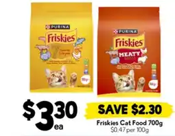 Drakes Friskies Cat Food offer