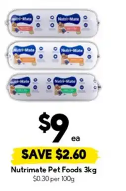 Drakes Nutrimate Pet Foods offer