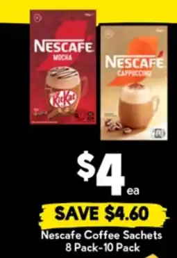 Drakes Nescafe Coffee Sachets offer