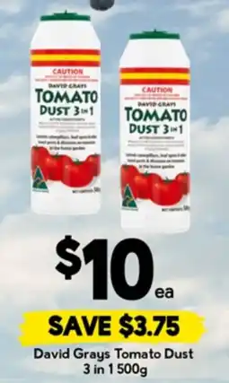 Drakes David Grays Tomato Dust 3 in 1 offer