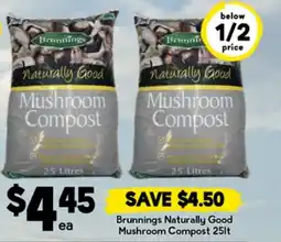 Drakes Brunnings Naturally Good Mushroom Compost offer