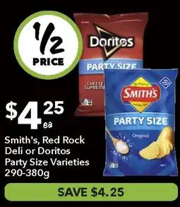 Ritchies Smith's, Red Rock Deli or Doritos Party offer