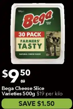 Ritchies Bega Cheese Slice Varieties offer