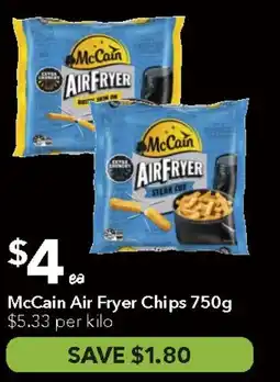Ritchies McCain Air Fryer Chips offer