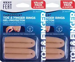 Discount Drug Stores Neat Feat Toe & Finger Gel-Protector Rings offer