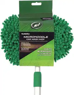 SuperCheap Auto Turtle Wax Microfibre Noodle Car Wash Mop offer