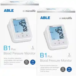Discount Drug Stores Able B1 Plus Blood Pressure Monitor offer