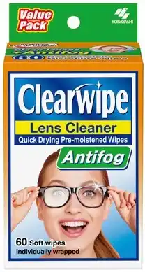 Discount Drug Stores Clearwipe Lens Cleaner with Antifog 60 Wipes offer