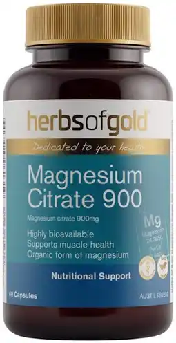 Discount Drug Stores Herbs of Gold Magnesium Citrate 900 60 Capsules offer