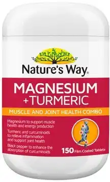 Discount Drug Stores Nature’s Way Magnesium + Turmeric 150 Tablets offer