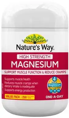 Discount Drug Stores Nature’s Way High Strength Magnesium 250 Tablets offer
